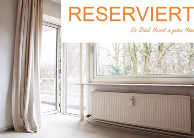 RESERVIERT Reizendes 3 Zimmer-Apartement in Hamburg-Uhlenhorst